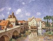 Alfred Sisley, The Bridge at Moret